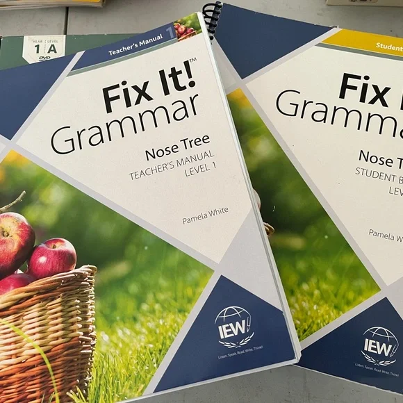 IEW Fix It! Grammar Teacher's Manual Nose tree - Picture 5 of 8
